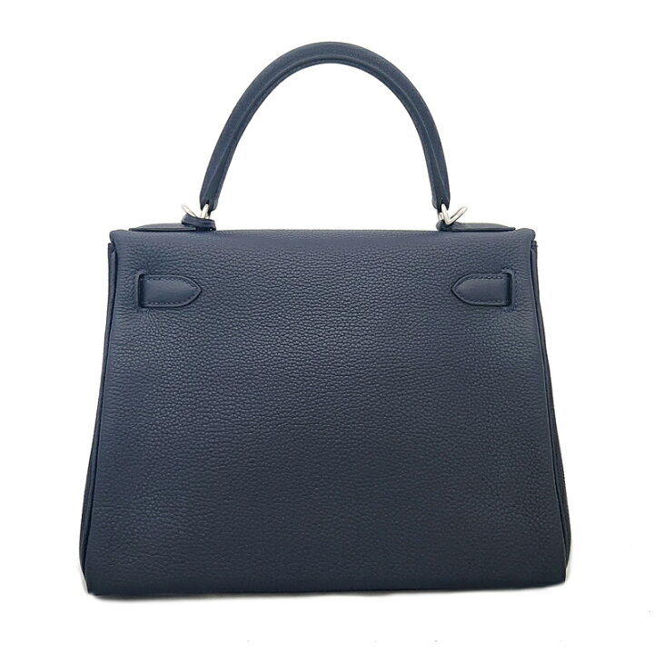 楽天市場】【HERMES】エルメス ケリー28 ブルーニュイ ネイビー系 トゴ 