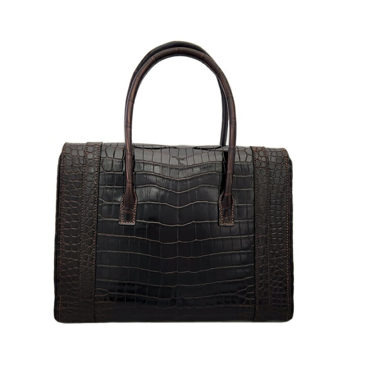 楽天市場】【HERMES】 エルメス ドラッグ 27 クロコダイル グリ 