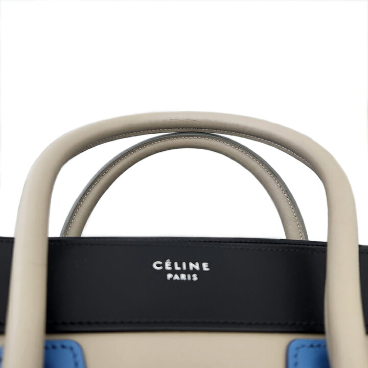 楽天市場】【CELINE】セリーヌ ラゲージ マイクロショッパー マイクロ 