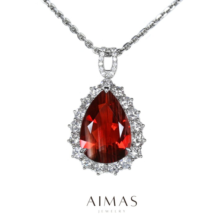 楽天市場】アンデシン 6.23ct ネックレス PT900/850 プラチナ 