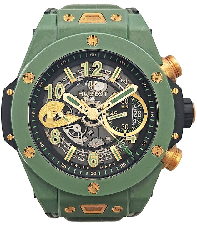 楽天市場】【HUBLOT】ウブロ ビッグバン ウニコ WBC ゴールド グリーン 