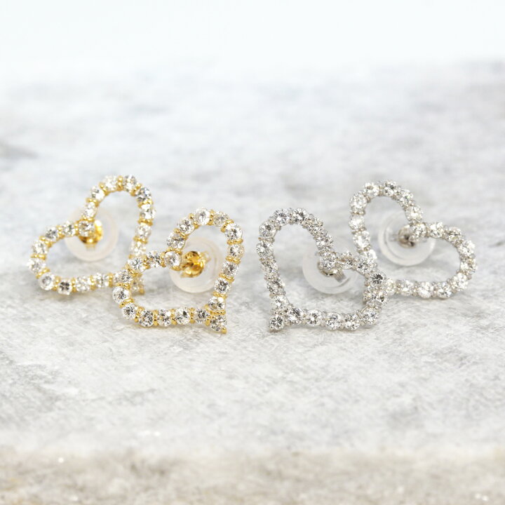 楽天市場】【JaMais】オープンハート ダイヤモンド0.35ct/0.35ct 