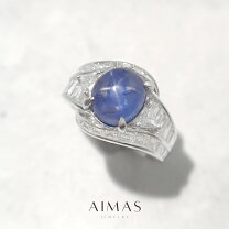 楽天市場】スターサファイア（サイズ（指輪）16号）（ジュエリー 