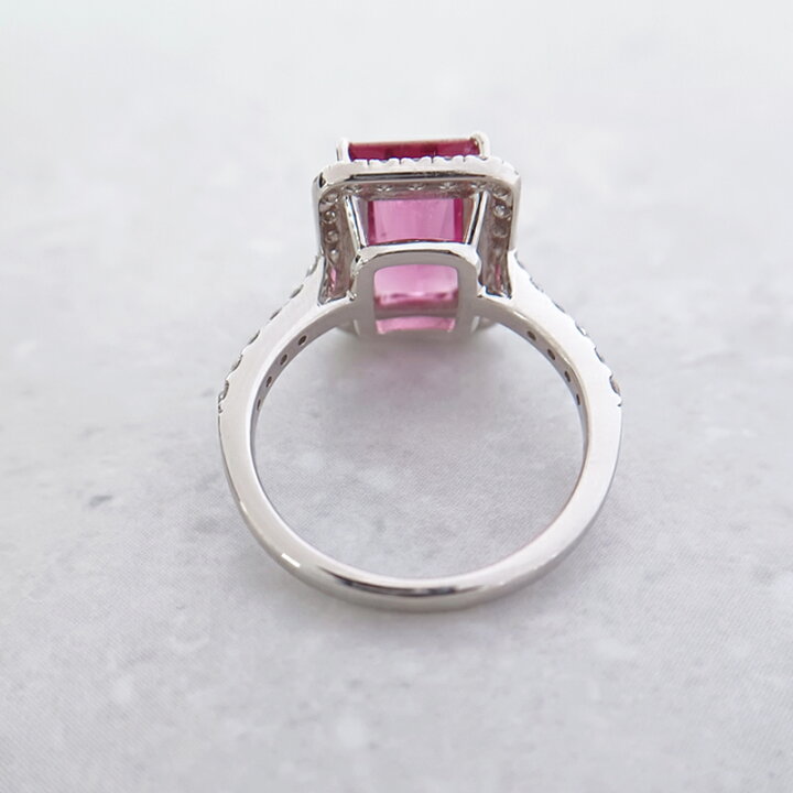 楽天市場】ルベライト 2.57ct リング 12号 PT900 プラチナ 指輪 