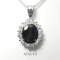 楽天市場】サファイア（カラット数3.0ct ～）（ネックレス・ペンダント 