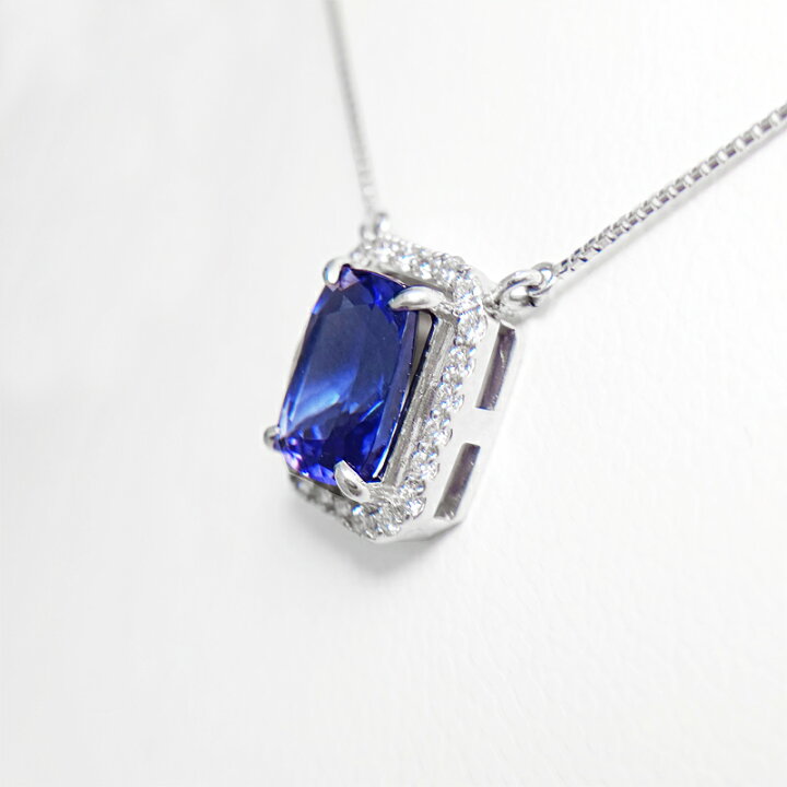 楽天市場】【ｾｰﾙ】タンザナイト 1.74ct ネックレス PT900/850 プラチナ 