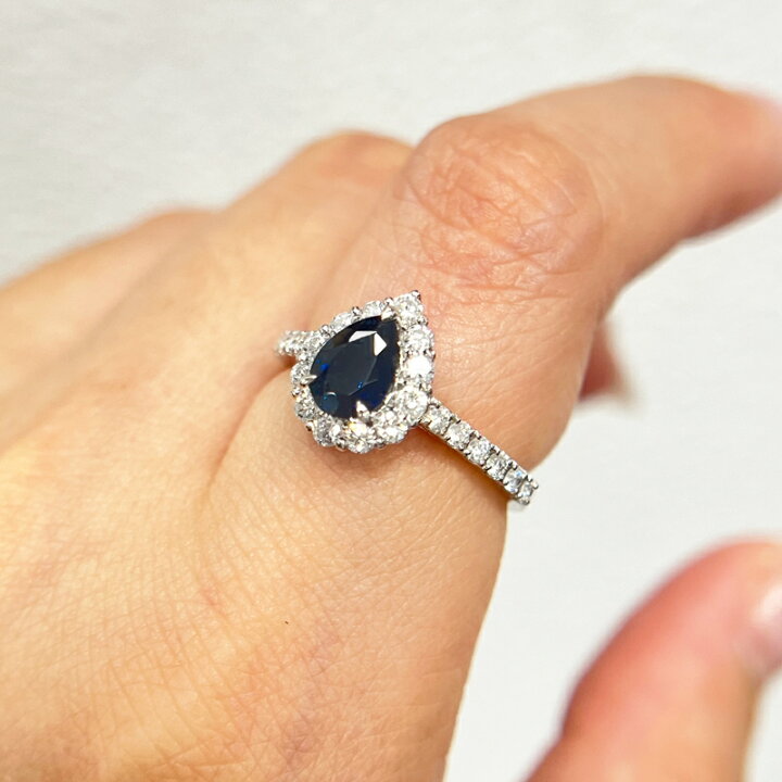 楽天市場】インディコライトトルマリン 0.85ct リング 12号 PT900 