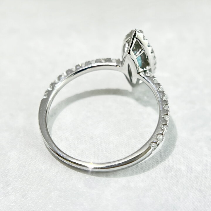 楽天市場】【ｾｰﾙ】ブラジル産パライバトルマリン 0.467ct リング 12号 