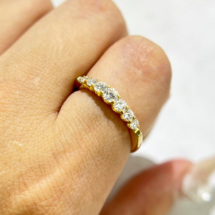 楽天市場】【MONNICKENDAM】モニッケンダム 0.5ct リング 14号 K18KG 