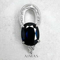 楽天市場】サファイア（カラット数3.0ct ～）（ネックレス・ペンダント 