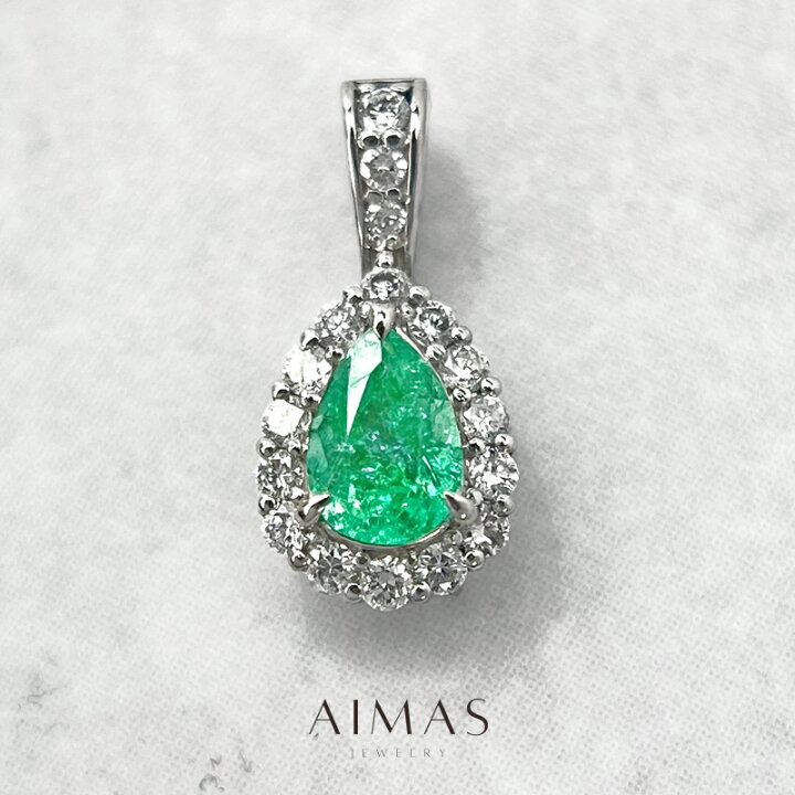 楽天市場】ブラジル産パライバトルマリン 0.405ct ペンダントトップ  