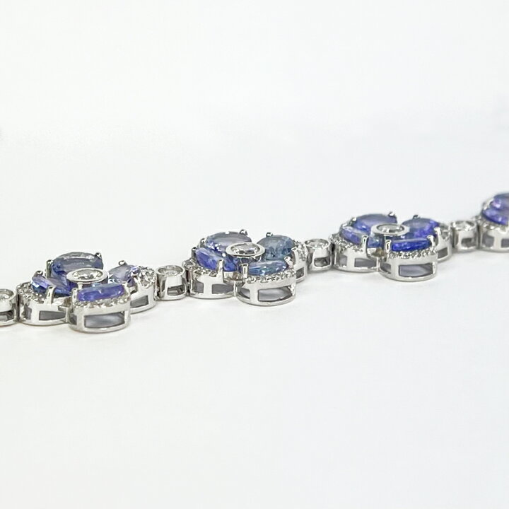 楽天市場】【ｾｰﾙ】タンザナイト 12.99ct ブレスレット PT900/PT850 