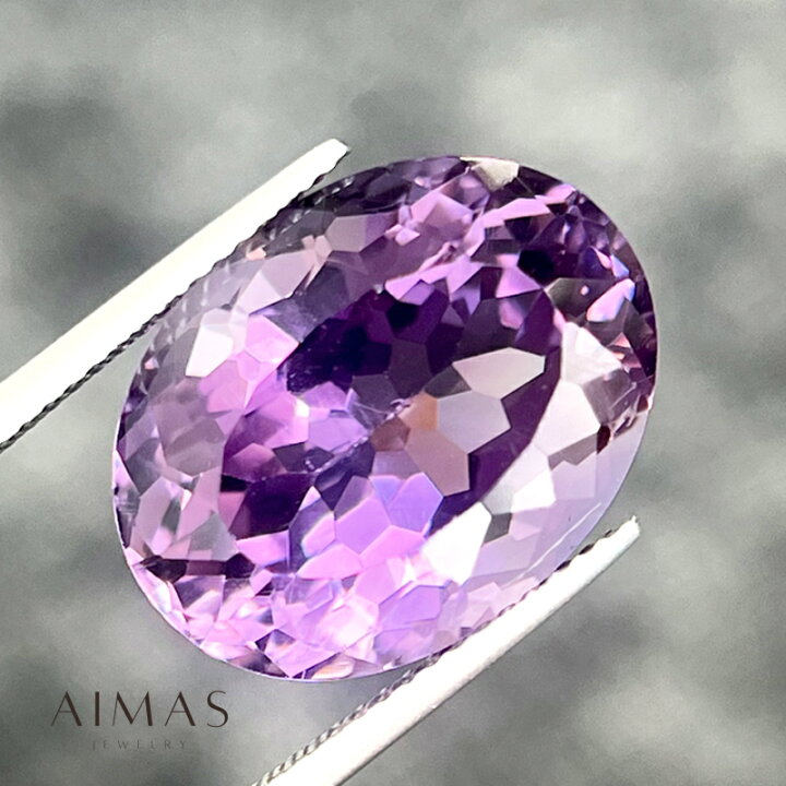 楽天市場】アメジスト 13.77ct ルース ◇ オーバルカット 楕円 