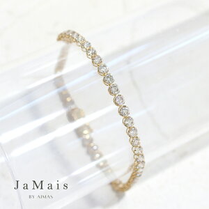 �yJaMais�zLumiere -���~�G�[��- �_�C�������h 5.29ct �u���X���b�g K18YG �C�G���[�S�[���h 18�� �r�� �_�C�������h�e�j�X�u���X���b�g �t���_�C�������h �_�C���e�j�X�u���X���b�g 4���a���� �W��