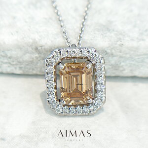 �u���E���_�C�������h 1.158ct �l�b�N���X K18WG �z���C�g�S�[���h 18�� �_�C����芪�� �w�C���[ �G�������h�J�b�g �u���E���_�C���l�b�N���X �M�t�g �v���[���g 1ct�A�b�v 4���a���� ������ �y