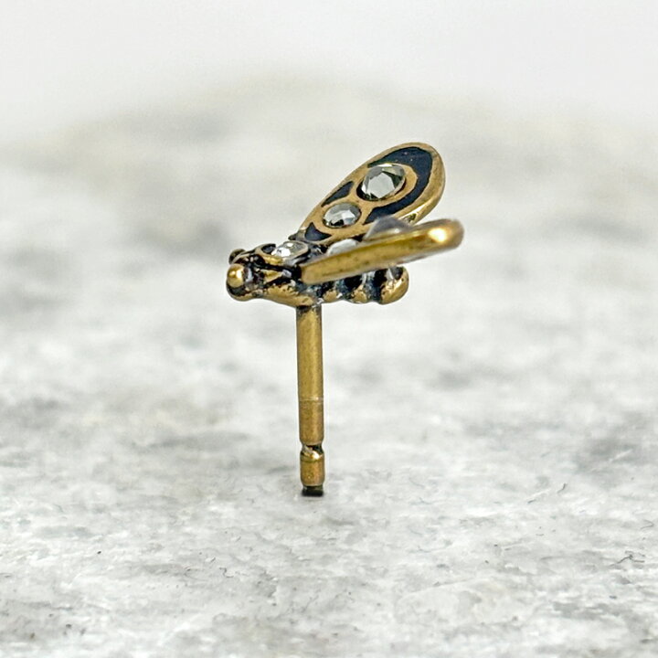 楽天市場】【Dior】ディオール JADIOR BEE シングルピアス 片耳用 ハチ 