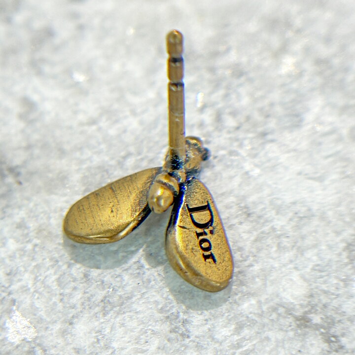 楽天市場】【Dior】ディオール JADIOR BEE シングルピアス 片耳用 ハチ 