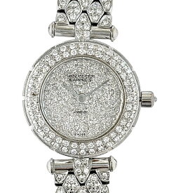 【Van Cleef & Arpels】ヴァンクリーフ&アーペル スポーツII ベゼル ブレス ダイアル 全面ダイヤモンド 腕時計 332907B2 K18WG(750) ホワイトゴールド 18金 ダイヤモンド 文字盤 レディース 腕時計 クォーツ 【中古】【送料無料】【腕時計】 RLJ.R