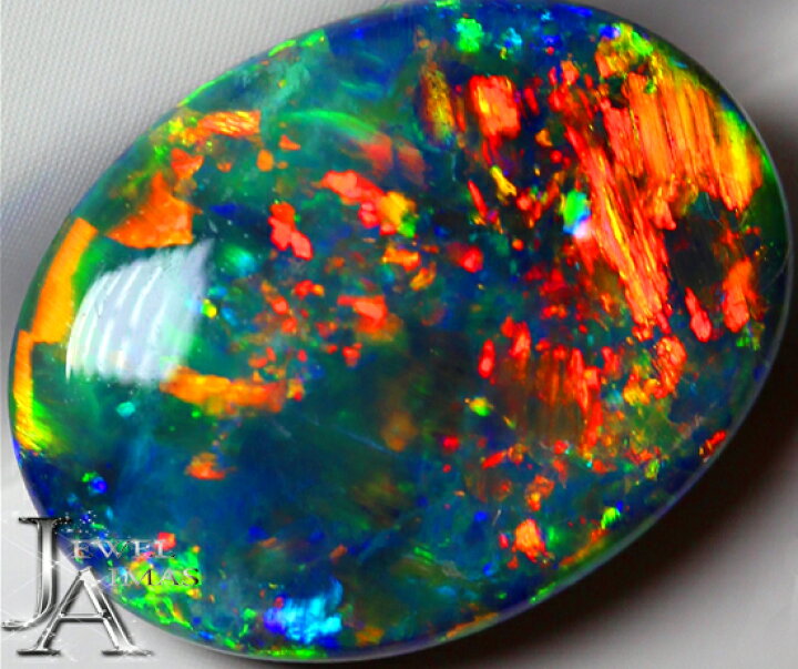 楽天市場】ブラックオパール 8.032ct ルース ◇ オーバルカット 
