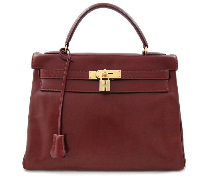 楽天市場】【HERMES】エルメス ケリー32 ルージュアッシュ ボルドー 