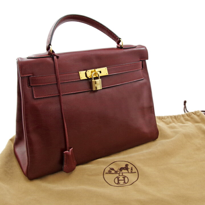 楽天市場】【HERMES】エルメス ケリー32 ルージュアッシュ ボルドー  