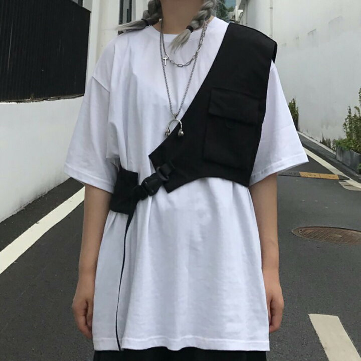 楽天市場 フィッシングベスト ーver3ー 黒 片側 アシンメトリー 左右非対称 おしゃれ レディース メンズ ベスト 無地 多ポケット 多機能 便利 収納 ポケット 機能性 釣り 渓流 登山 アウトドア キャンプ 作業着 作業服 ブラック Aio Online Store