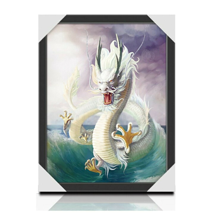 楽天市場 風水 3d 絵 龍 ドラゴン 竜 3頭 玄関 絵 龍の飾り 龍 置物 風水グッズ 青龍 白龍 赤龍 ドラゴン 壁掛け 開運祈願 金運祈願３d額 風水龍 アイテム 龍神 開運 金運 財産運 出世運 恋愛運 幸福 成功 プレゼント 贈り物