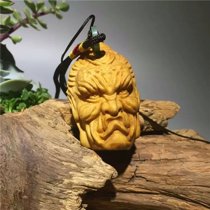楽天市場】【普通郵便発送】 仏魔の一念 仏魔如来 柘植木 細密黄楊木彫 