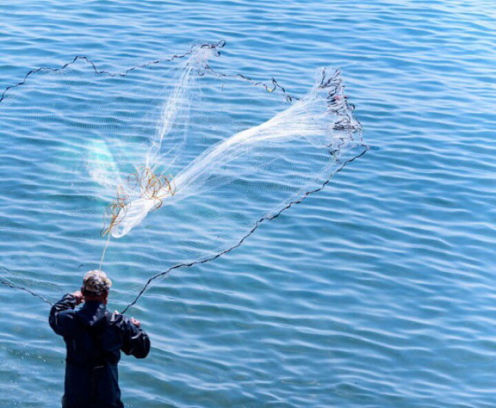 楽天市場 投網 とあみ 魚 漁業 漁師 フィッシング スポーツ ネット 釣りネット 手投げ漁網 釣り キャストネット 網 操作簡単 川 池 湖 海 仕掛け Aio Online Store