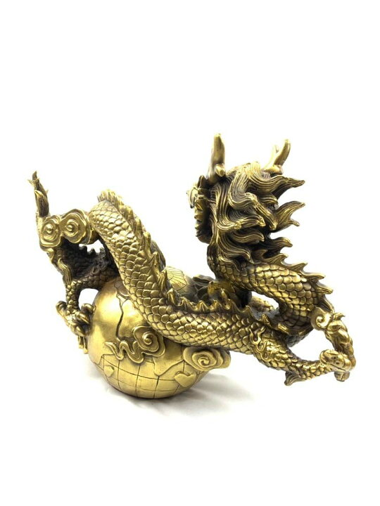 楽天市場】龍の置物 龍 特大 置物 大 おしゃれ 高級 竜 金 ドラゴン 