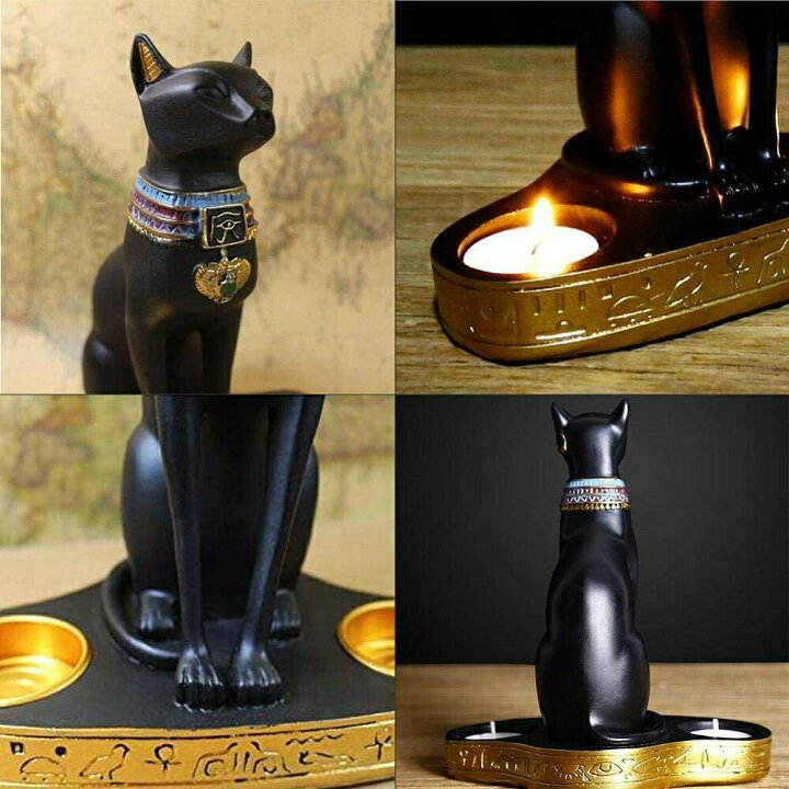 楽天市場 キャンドルスタンド バステト神 キャンドルホルダー Bastet 猫型の女神 エジプシャン 置物 フィギュア エジプト 古代エジプト バステト 神 雌猫女神 インテリア 猫神 人間を病気や悪霊から守護する 多産の神 記念品プレゼント贈り物 Aio Online Store