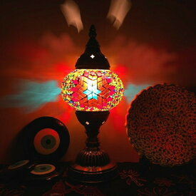 トルコ モザイクランプ テーブル ランプ アンティーク風 エスニック スタンドライト テーブルライト インテリア雑貨 リビングルーム 店舗インテリア スタンドライト スタンドランプ デスクランプ テーブルランプ ベッドランプ ベッドサイドランプ テーブルライト