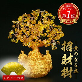 【ランキング1位100冠達成 レビュー特典 干支ゴールド護符プレゼント】 龍の黄金木 招財樹 金のなる木 風水 置物 黄水晶使用 シトリン 金運アップ パワーストーン 竜 辰年 ドラゴン 金色 開運インテリア 玄関飾り 財運 商売繁盛 成功祈願 家庭運 事務所運 幸運アイテム 風水