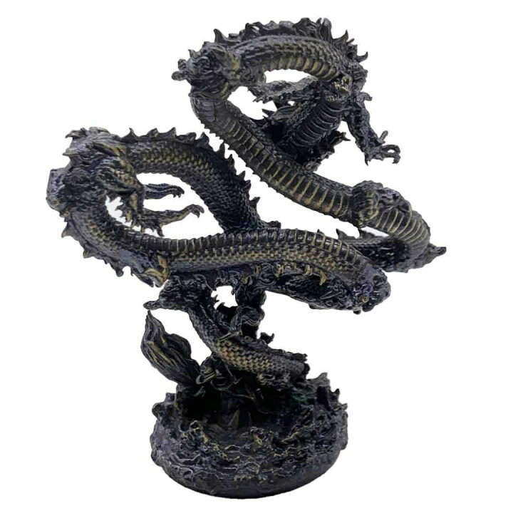 楽天市場】【ランキング1位4冠達成】 黒龍 龍 ブラックドラゴン 浮遊龍 