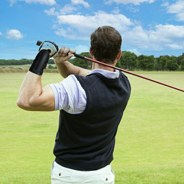 楽天市場 ゴルフ 練習 手首サポーター 固定 プレート入り 腱鞘炎 快適 耐久性 左右兼用 サポーター サポート トレーニング 調節可能 マジックテープ 初心者 中級者 上級者 スイング練習 怪我防止 保護 補助 ゴルフスイング 手首ブレース Aio Online Store