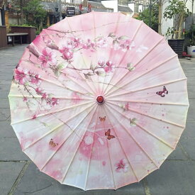 【在庫限り】【楽天1位5冠達成】傘 和傘 桜 蝶々 蝶 バタフライ 日傘専用 和風傘 かさ 木製 和風 和柄 レディース UVカット SNS 撮影用 アンブレラ ゴシック クラシック 日傘 婦人傘 パラソル クラシカル ゆめかわ 遮光 女性 男性 レトロ 軽量 個性 開運風水 幸運の守護