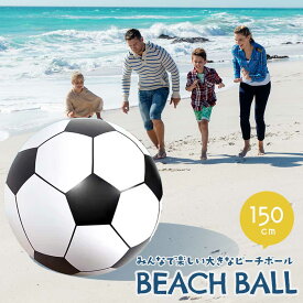 ビーチボール ジャイアント ーVer3ー サッカーボール 150cm 巨大 特大 盛り上がる ビーチバレー ゲーム ビーチスポーツ プール 海 川 アウトドア パーティー バレー マリンスポーツ おもちゃ カラフル 子供 大人 可愛い インスタ SNS 映え 夏 レジャー