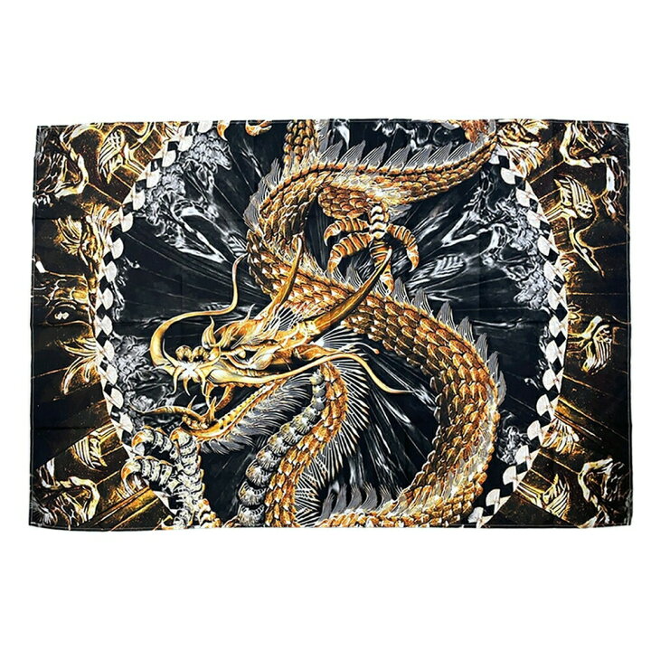 楽天市場 風水 タペストリー 黄金龍 ドラゴン 150 100竜 絵 ポスター 玄関 ウォールデコ ウォールデコレーション 絵 ウォールアート モダンアート 龍の飾り 壁 金竜 金龍 ドラゴン 壁掛け モダン デザイン おしゃれ アイテム 龍神 プレゼント Aio Online Store
