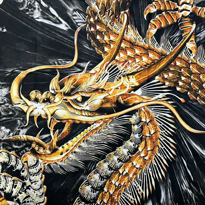 楽天市場 風水 タペストリー 黄金龍 ドラゴン 150 100竜 絵 ポスター 玄関 ウォールデコ ウォールデコレーション 絵 ウォールアート モダンアート 龍の飾り 壁 金竜 金龍 ドラゴン 壁掛け モダン デザイン おしゃれ アイテム 龍神 プレゼント Aio Online Store
