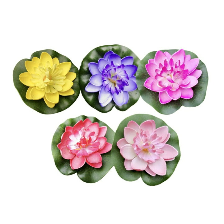 楽天市場 造花 蓮の花 蓮華 5個セット ロータス Lotus 浮かせ花 フローティングフラワー アートフラワー フェイクフラワー アジアン雑貨 お得 フローティング フラワー 雑貨 アジアン小物 造り花 華 風水 風景 ホームデコレーション Aio Online Store