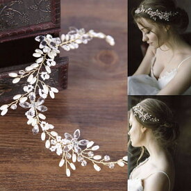 【普通郵便発送】 【在庫限り】ブライダル ヘアアクセサリー 花ジュエリー 結婚式 披露宴 二次会 お呼ばれ 花嫁 お姫様 姫 王妃 ジューンブライド ウエディング 前撮り 後撮り 結婚式 演奏会 発表会 エレガント 結婚式の本番 2次会