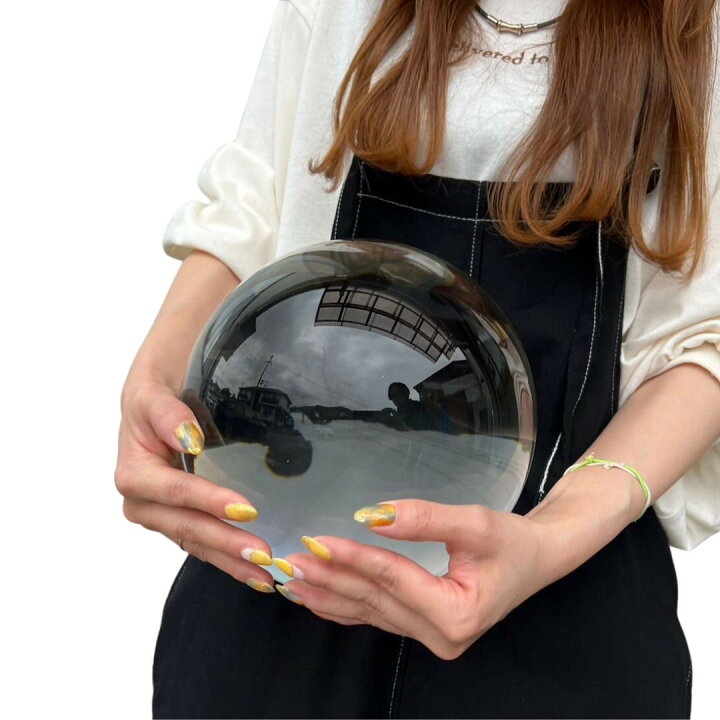 楽天市場】【訳あり】【小キズあり】水晶球 特大 クリスタル 20cm 透明 