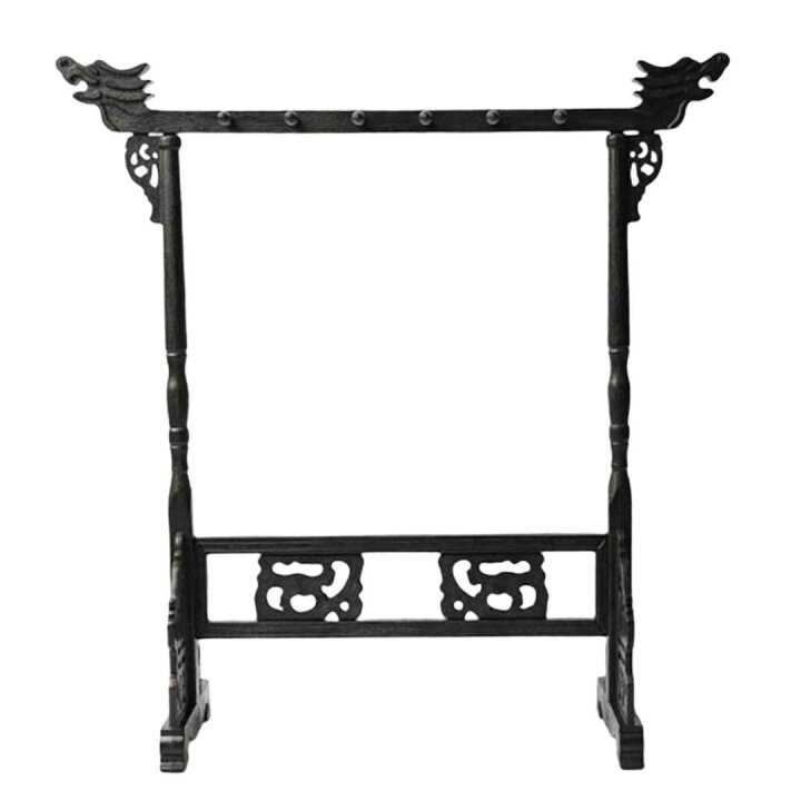 書道具黒柿製筆掛筆吊CR7895C