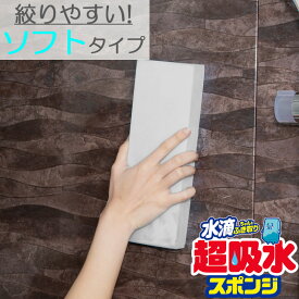 メーカー公式 アイオン 超吸水スポンジソフト 650mlロング 結露 水滴 カビ予防 窓 お風呂 洗面台 キッチン