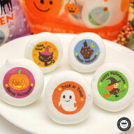 ハロウィン マシュマロ 5個 手さげ袋入り | お菓子 プレゼント 子供 ギフト スイーツ 贈り物 おかし ハロ…