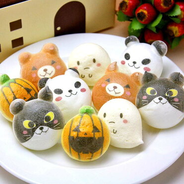 ハロウィンお絵かきマカロン 動物っこ 10個入 おばけ かぼちゃ クマ パンダ ネコ お菓子 個包装 かわいい ハロウィン プレゼント 子供 ギフト スイーツ ハロウイン ハロウィーン マカロン 猫 動物 アニマル インスタ映え 可愛い プチギフト ハローウィン 配る