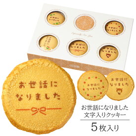 お世話になりました クッキー Aタイプ 5枚入り 個包装 短納期 | お菓子 スイーツ 焼菓子 詰め合わせ 文字入り メッセージ 定年 退職 引っ越し 引越し 転勤 栄転 引退 卒業 離職 同僚 上司 送別会 記念品 お礼 お祝い 内祝い プレゼント ギフト 贈り物