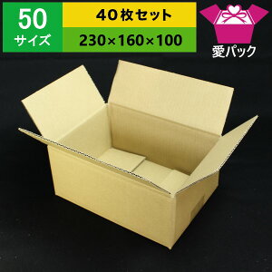 ダンボール箱50サイズ40枚