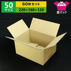 ダンボール箱50サイズ60枚