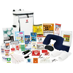 災害対策32点防災セット | 防災グッズ 災害グッズ 防災バッグ 防災リュック 避難グッズ 避難セット 女性 水 食品 ライト 防災ラジオ 地震 非常用持ち出し袋 一人用 避難リュック 非常持ち出
